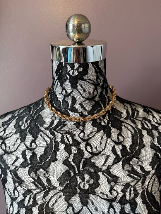 Jewelry - 3 for $15 Gold Twisted Rope Choker Necklace - Women